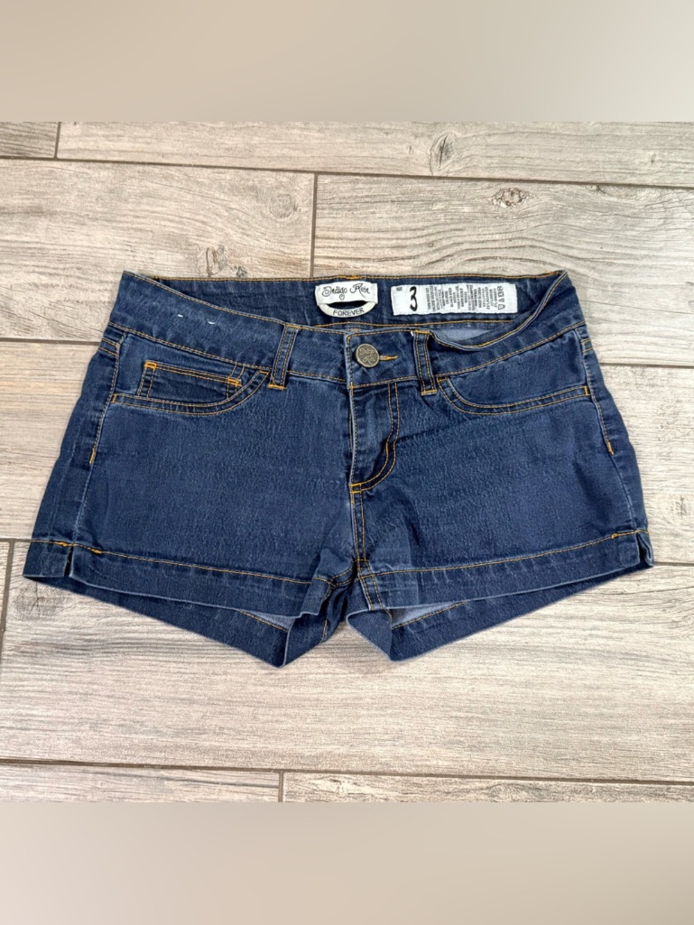 Indigo Rein Jean Shorts